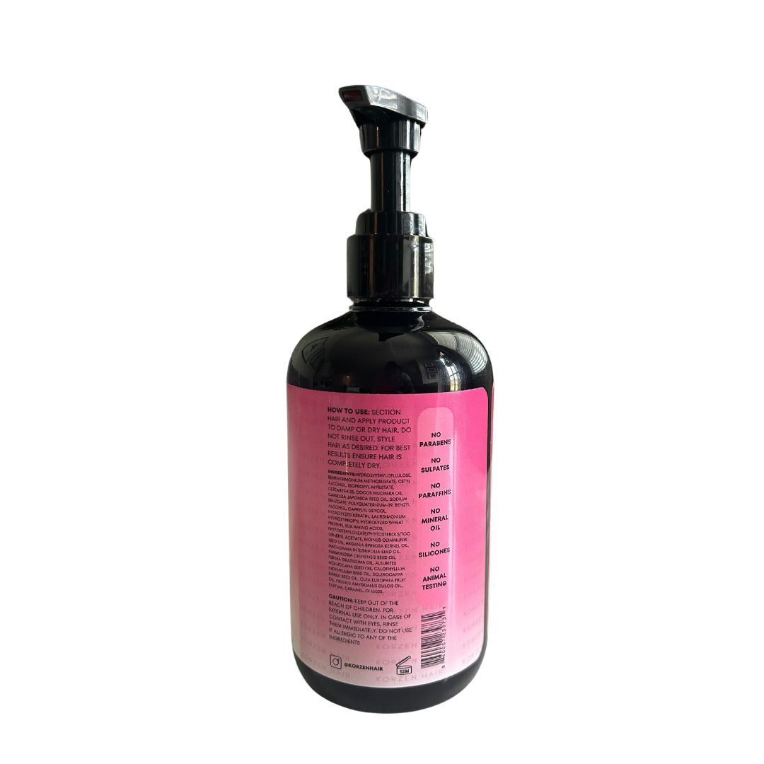 Korzen Hair Chocolate Coconut Curling Cream – Define & Hydrate Curls