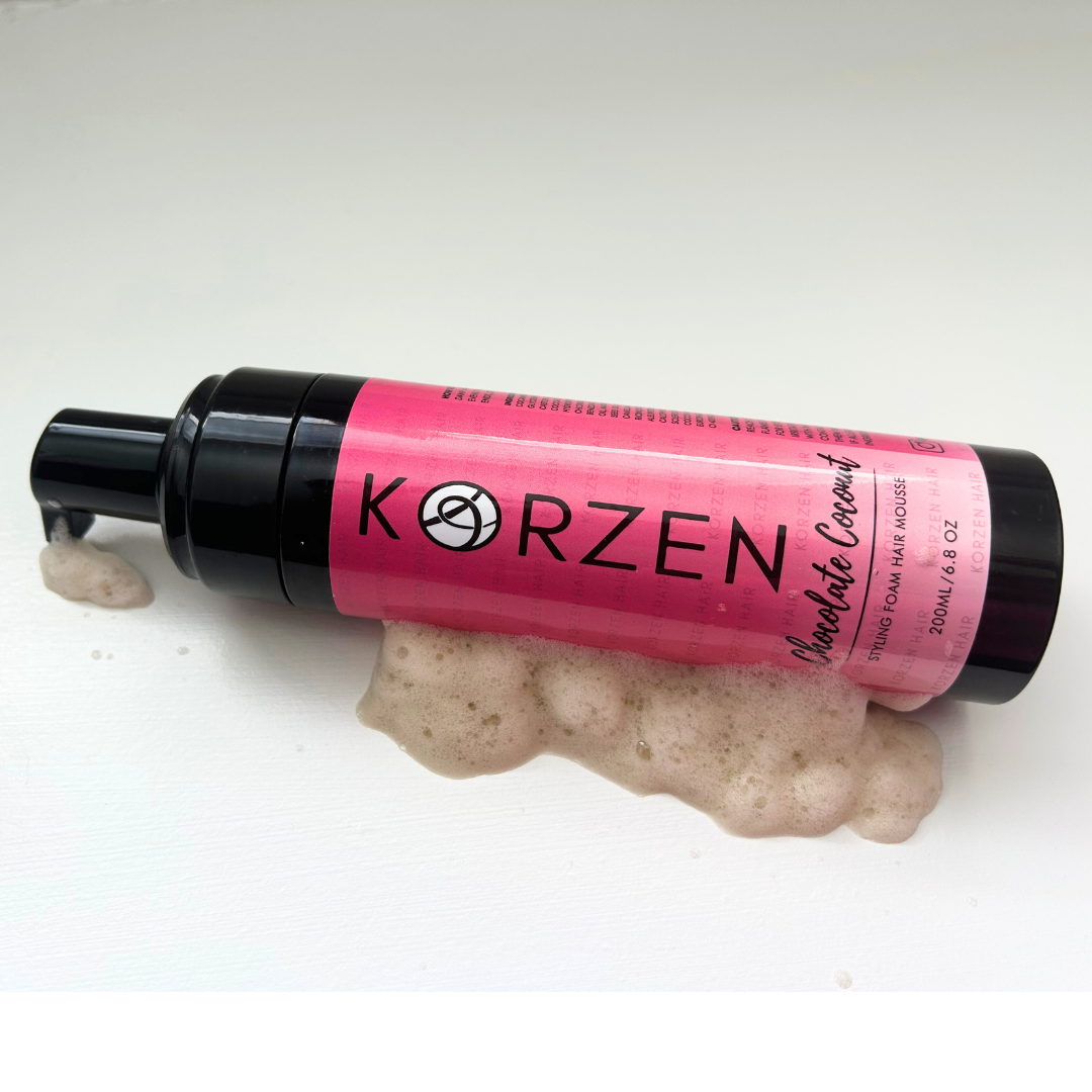 Korzen Hair Chocolate Coconut Hair Foam Mousse